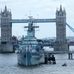Tower Bridge and HMS Belfast